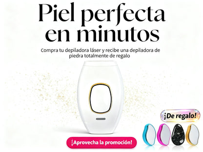 Depiladora Láser IPL Premium – Piel Suave y Sin Vello en Casa en Solo 8 Semanas