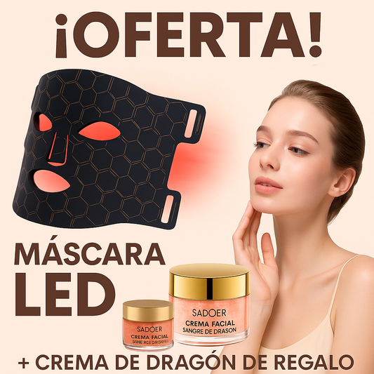 Mascara Facial LED